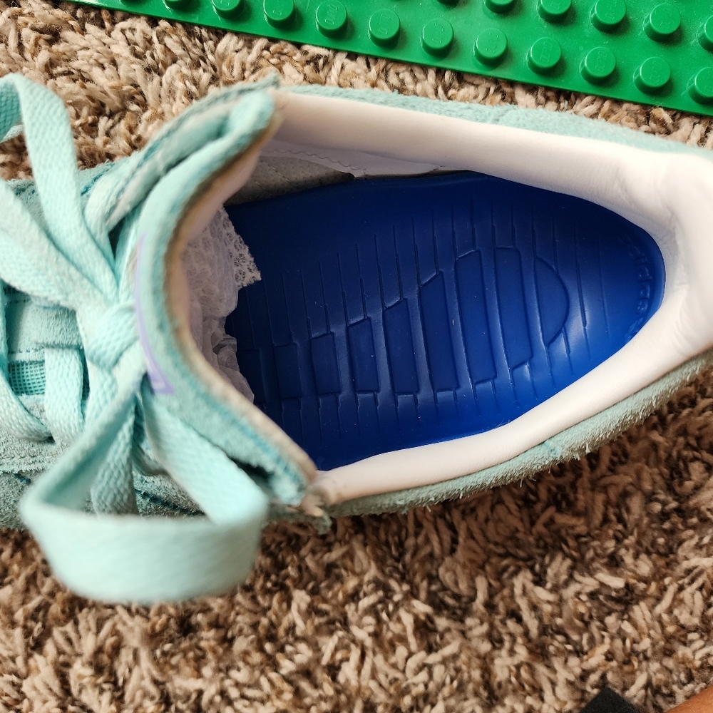 Adidas Skateboarding Shoes Superstar Volcano Pastel Green 38 5 1/2 - Picture 8 of 14